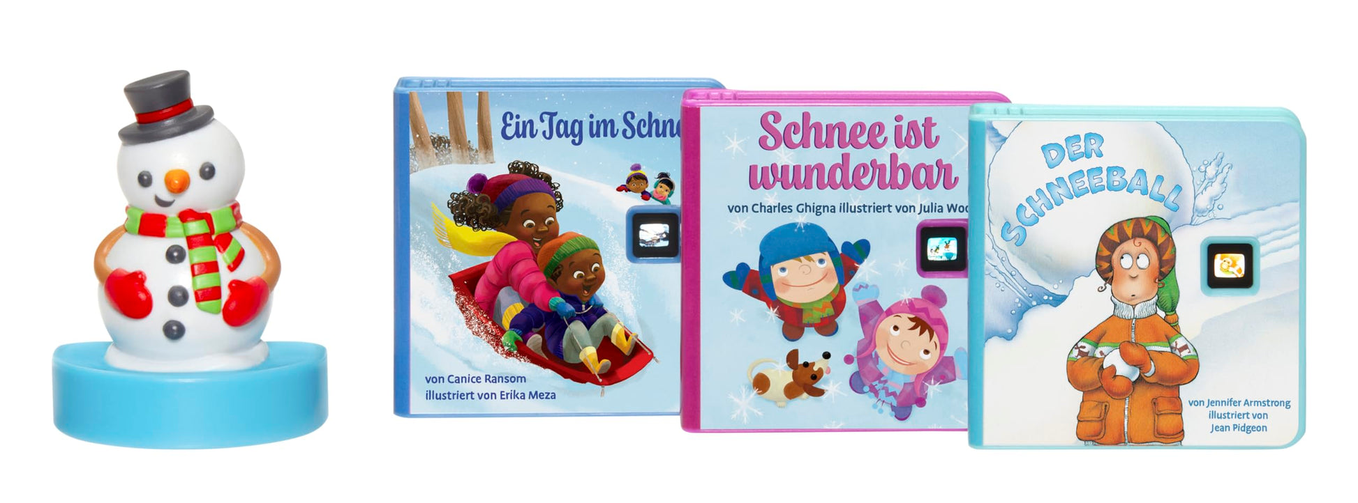Little tikes Story Dream Machine Story Collection - Snowy Day Collection - 3 Storytime Books and 1 Audio Play Figure - for Toddlers and Children, Toy