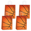 Lusmajoy 16 PCS Basketball Gift Bags, Basketball Goodie Bags for Basketball Birthday Party Supplies, Basketball Bag for Kids Basketball, Basketball
