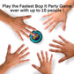 GETMOVIN SPORTS - BOP IT - Special 25th Anniversary Inventor Edition, Gift Ready Mailer Box, Retro Throw Back Colors, Perfect Family Game, for Adults