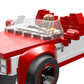 MEGA Hot Wheels Building Toy Race Car Playset, 83 Chevy Silverado with 89 Pieces, 1 Micro Action Figure Driver, Red, Kids Age 5+ Years