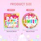 40Pcs Candyland Party Decorations Candy Paper Plates & Napkins, for Candy Land Birthday Party Decorations & Lollipop Themed Tableware Set Sweet