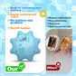 Octopus Bath Toys for Toddlers| Rechargeable Automatic Sprinkler Water Toys with LED Lights & 4 Toss Rings,150 Mins Battery Life,Baby Toys for 6-12