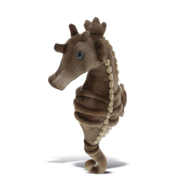 DolliBu Wild Stuffed Animals Soft Plush Collection, Best Storytime Buddy Animal Gifts for Children, Adorable Nursery Zoo Sea Horse Toy for Girls