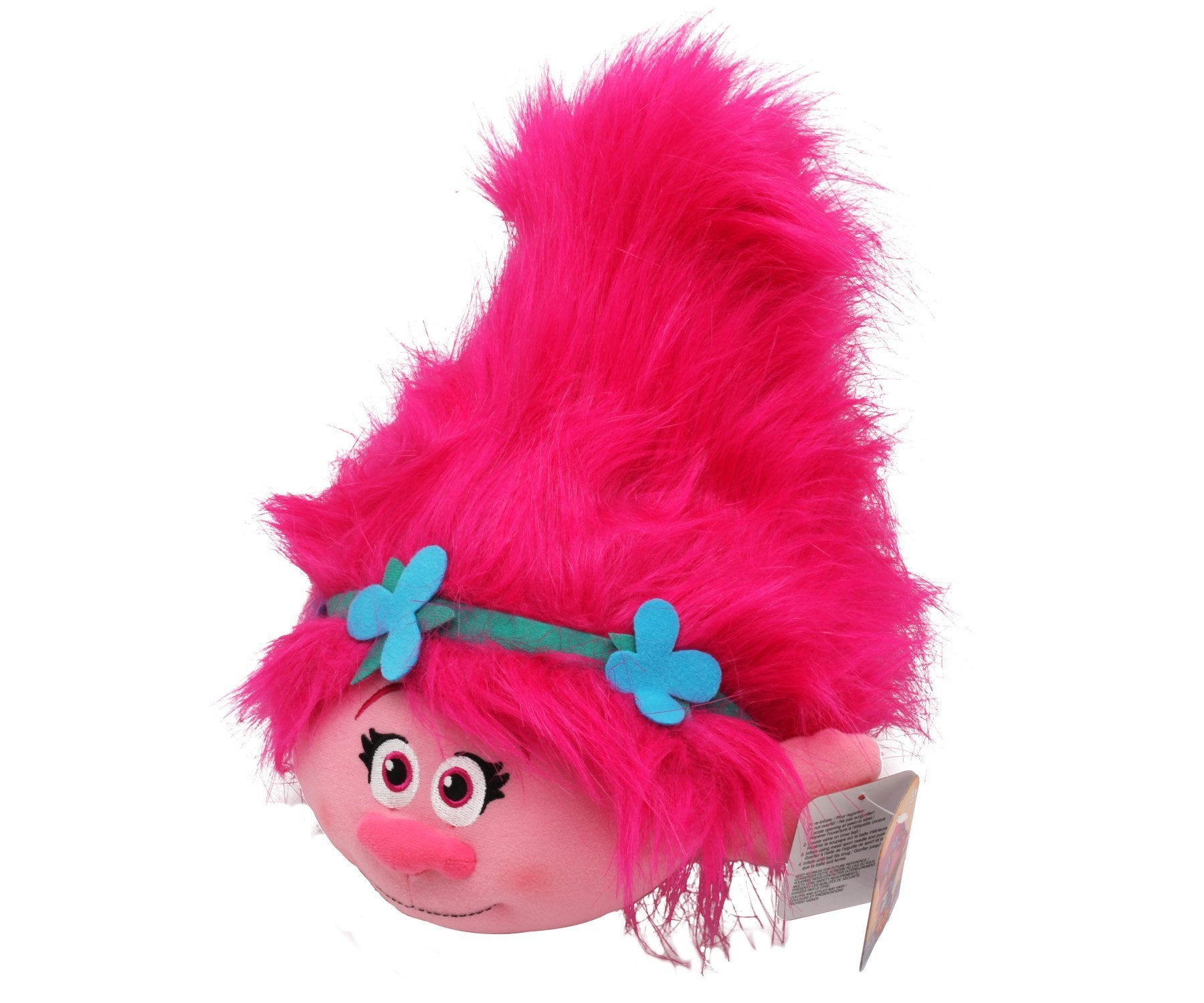 DreamWorks Poppy Fuzzbies Plush, Medium, Pink