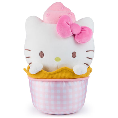 GUND Sanrio Hello Kitty Ice Cream 10-Inch Dessert Plush Toy for Ages 1+