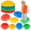 HONEY JOY Stepping Stones for Kids, Non-Slip Turtle Jumping Balance Stone, Obstacle Courses Coordination Game, Motor Skills, Indoor Outdoor Stackable