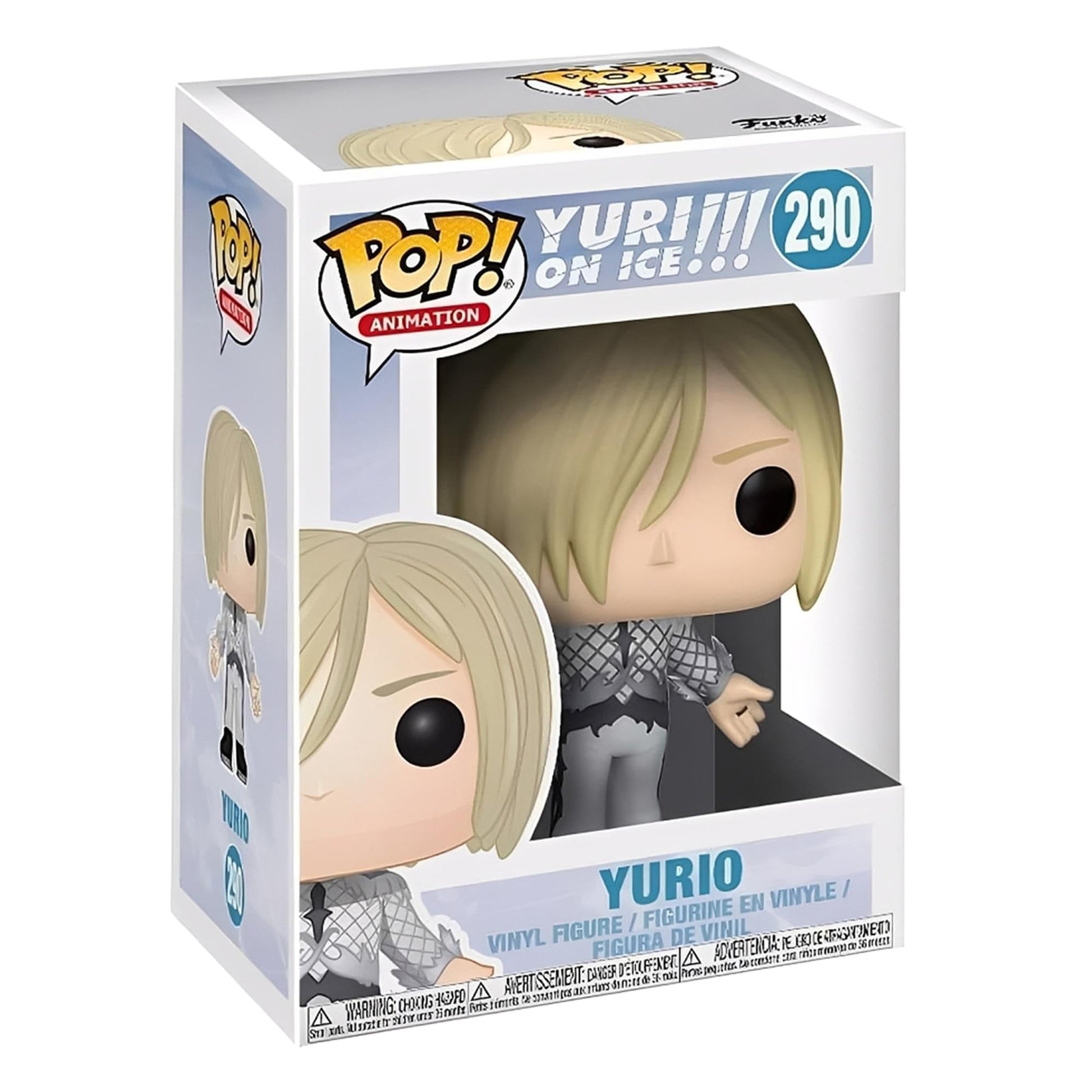 Funko POP Anime: Yuri on Ice Yurio (Skate-Wear) Collectible Vinyl Figure