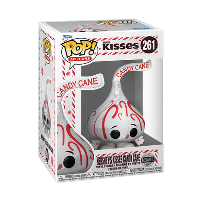 Funko Pop! AD Icons: Hershey's - Hershey's Kisses Candy Cane - Metallic - Collectable Vinyl Figure - Gift Idea - Official Merchandise - Toys for Kids