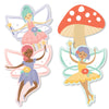 Big Dot of Happiness Let’s Be Fairies - Mushroom Decorations DIY Fairy Garden Birthday Party Essentials - Set of 20