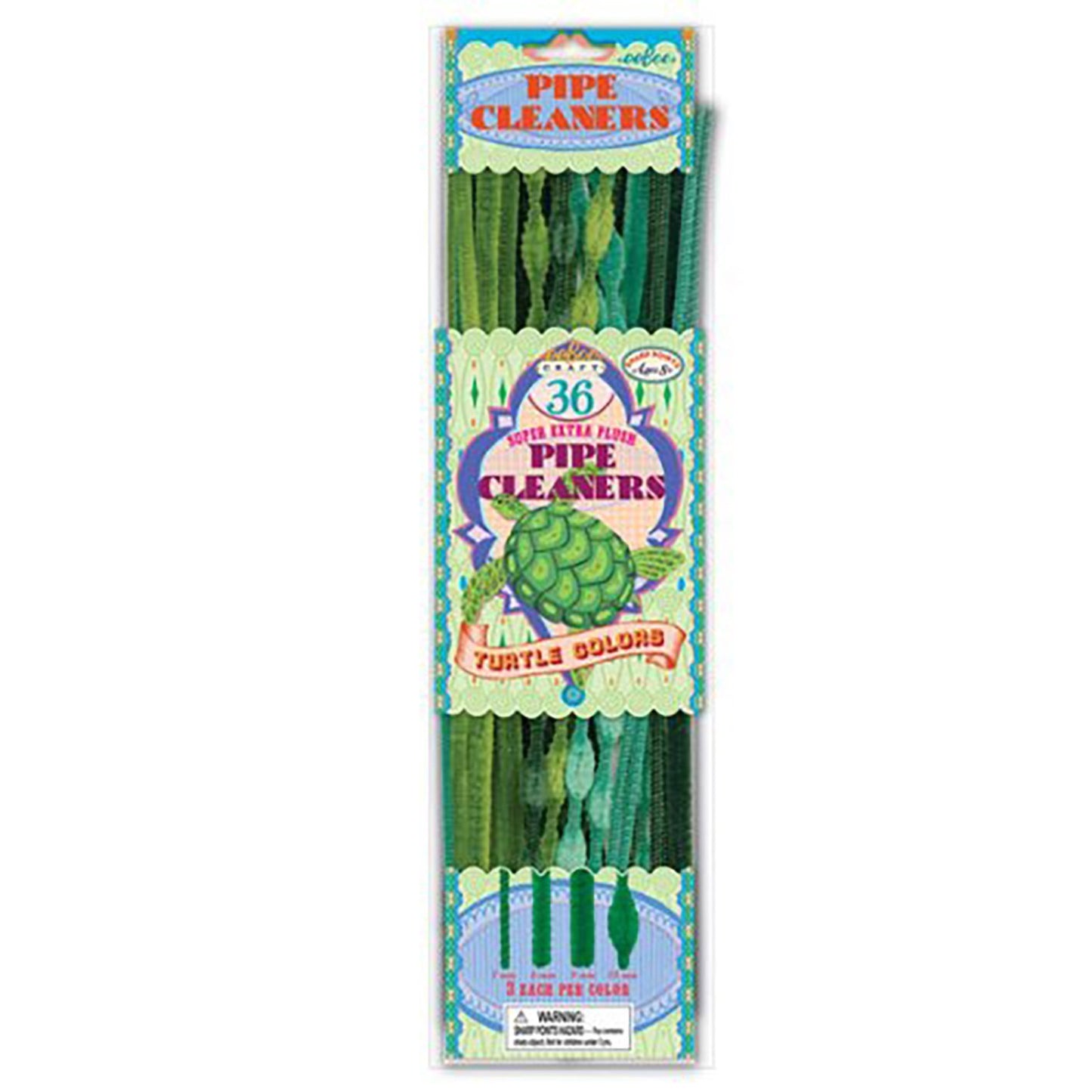 eeBoo Turtle Pipe Cleaner