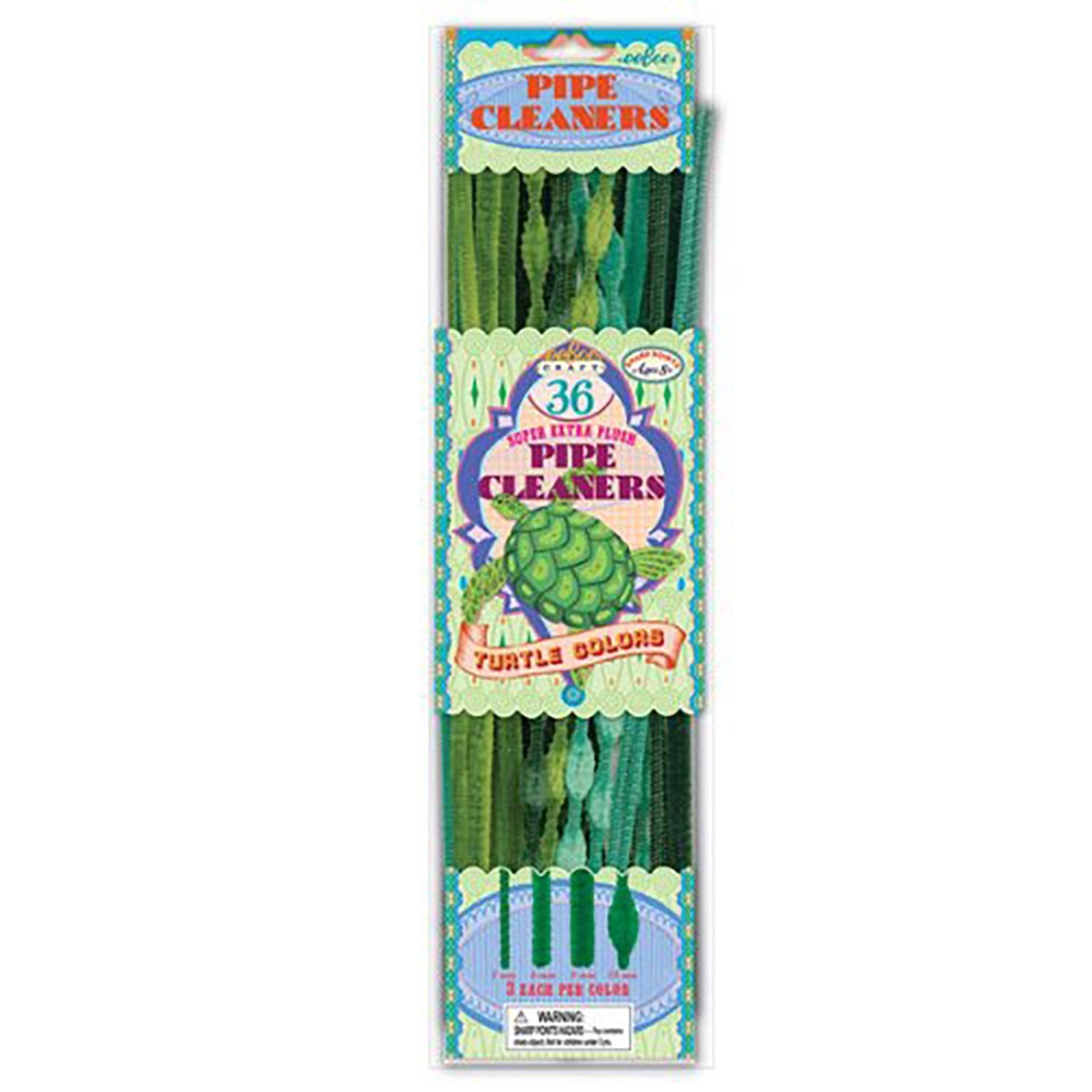 eeBoo Turtle Pipe Cleaner