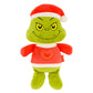 Infantino Plushy Pal The Grinch, Soft Baby Plush Toy, Stocking Stuffer