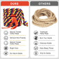 Tug of War Rope for Kids and Adults, 20/40/60FT Tug a War Rope for Outdoor Games Field Day Family Reunion Birthday Games, Outside Activities Yard