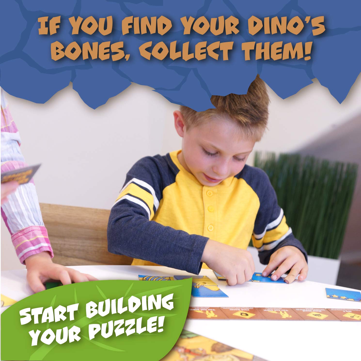 Continuum Games - Digging Dino Bones Board Game, Kids Aged 4 & Up