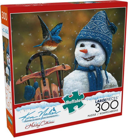 Buffalo Games - Snow Brother - 300 Large Piece Jigsaw Puzzle for Adults