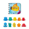 Baby Einstein Ocean Explorers Opus Bath Pals 11-Piece Gift Set, Waterproof Bath Book, Bath Cups, Animal Shape Bath Toys for Baby and Toddler, Ages 3