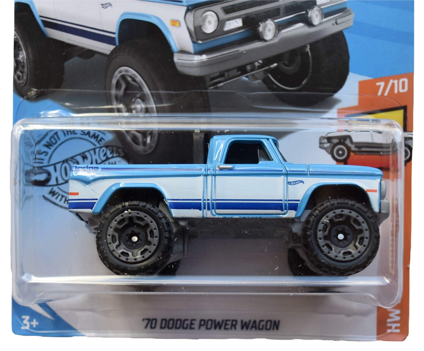 Hot Wheels 70 Dodge Power Wagon 152/250, Blue/White