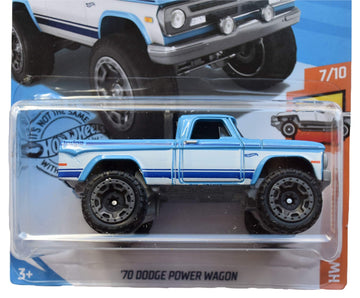 Hot Wheels 70 Dodge Power Wagon 152/250, Blue/White