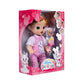 Disney Darlings 13-Inch Interactive Baby Doll - Magical Lights, Sounds, Music & Wand - Marie-Inspired Nurturing Doll with Accessories - Multiple Skin