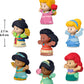 Fisher-Price Little People Disney Princess Toys, Set of 7 Character Figures for Toddler and Preschool Pretend Play