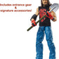 Mattel AJ Styles WrestleMania Elite Collection Action Figure with entrance shirt & Vince McMahon Build-A-Figure Pieces, 6-in / 15.24-cm Posable