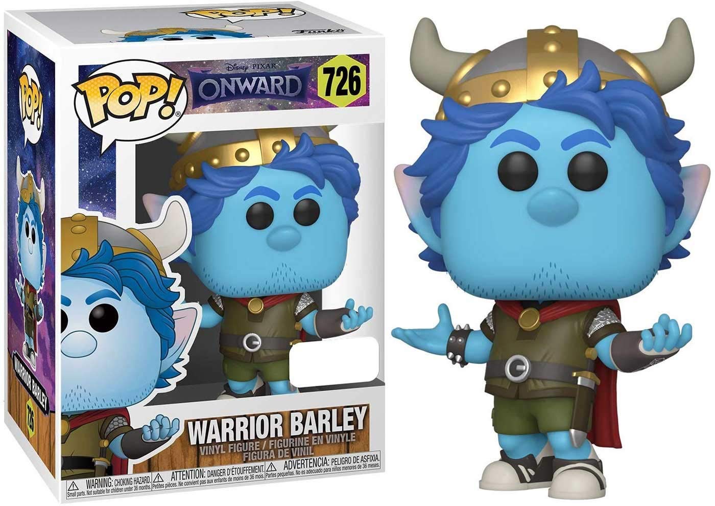 Funko POP! Disney Pixar: Onward - Warrior Barley - Amazon Exclusive