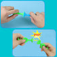 Toddler Bath Toys for Kids Ages 4-8?Suction Cup Fidget Spinner Baby, 42 pcs Suction Bathtub Toys for Toddlers 3-5, Starter Sticky Blocks for Bathtub