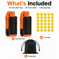 Aevdor 2 Pack Refillable Toy Grenade Set with 30 Foam Balls