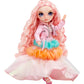 Rainbow High Winter Wonderland Bella - Pink 11” Fashion Doll with Magic Snow Hidden in Fashion That Puffs Up with Water, and Snowman Kit, for Kids