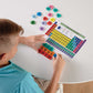 hand2mind Connecting Color Tiles Periodic Table for Kids Ages 10-13, Learn About Elements and Chemistry at Home, Atomic Number, Symbol, Weight,