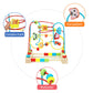 QZMTOY Bead Maze Toy for Toddlers Wooden Bead Toys Colorful Roller Coaster Preschool Educational Toys for Kids Classic Birthdday Gift for Toddlers