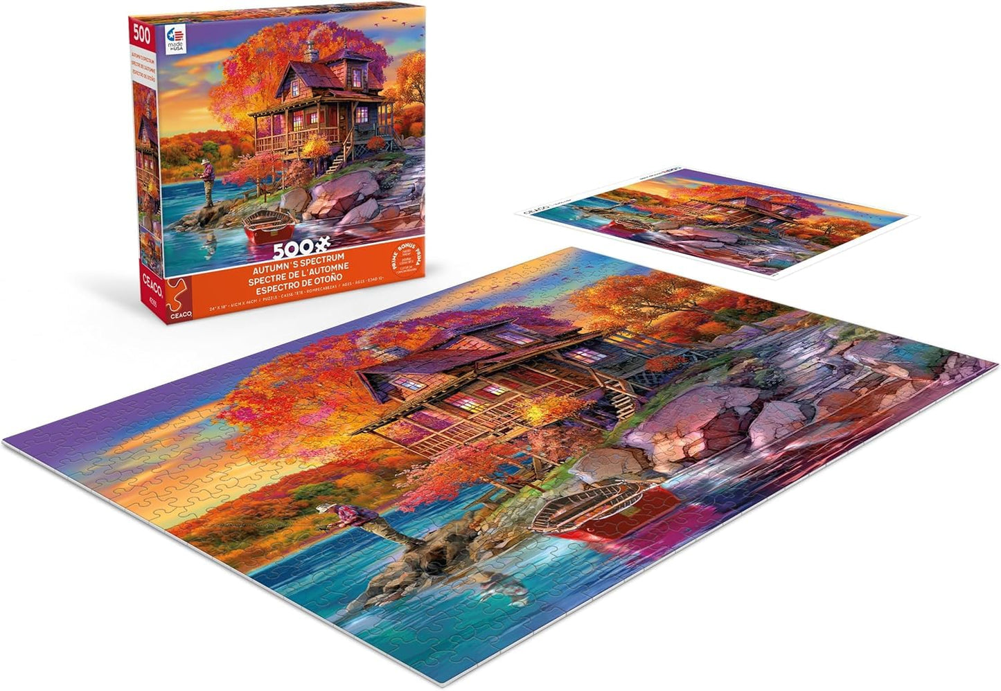 Ceaco - Autumn's Spectrum - 500 Piece Jigsaw Puzzle for Adults