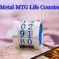 ALOBGHDC Metal MTG Life Counter Wheel Metal Magic Life Counter MTG Health Tracker MTGs Foundations with Dragon Symbol for Board Games, Cards Games