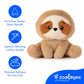 The Petting Zoo Sloth Stuffed Animal Plushie, Gifts for Kids, Snugletz Zoologee Plush Toy, 7 in