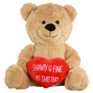 Hollabears Shawty U Fine 10" Original Teddy Bear Plush
