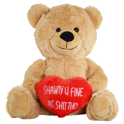 Hollabears Shawty U Fine 10" Original Teddy Bear Plush