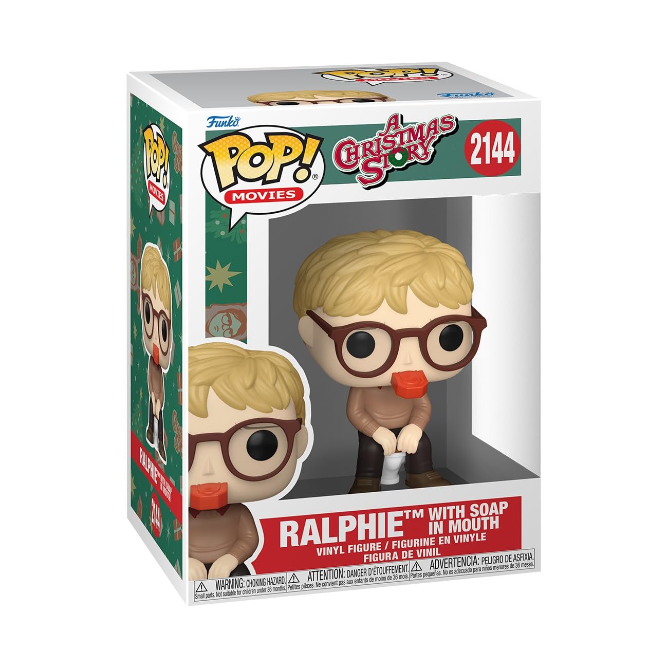 Funko Pop! Movies: A Christmas Story - Ralphie with Soap in Mouth