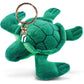 Puzzled Keychain, Green Sea Turtle Plush Toy, Soft Keyring Accessory, 4-Inch Unisex-Kids Keychain Decor, Children & Adult Couples Gift