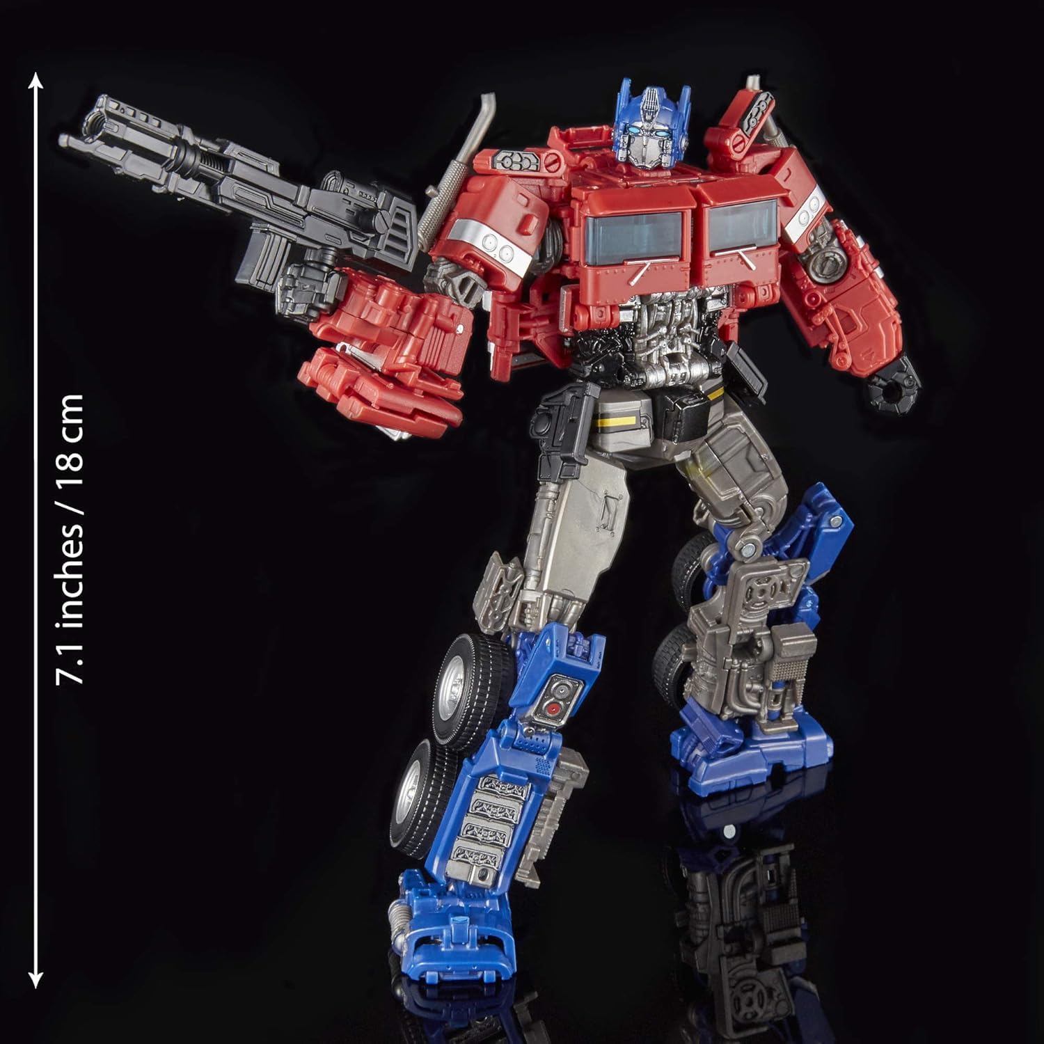 Transformers Toys Studio Series 38 Voyager Class Bumblebee Movie Optimus Prime Action Figure - Ages 8 and Up, 6.5-inch