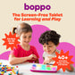 Boppo Screen-Free Learning Tablet for Kids - Interactive Handheld Games - Educational, Travel-Friendly Fun for the Whole Family - Includes 40+