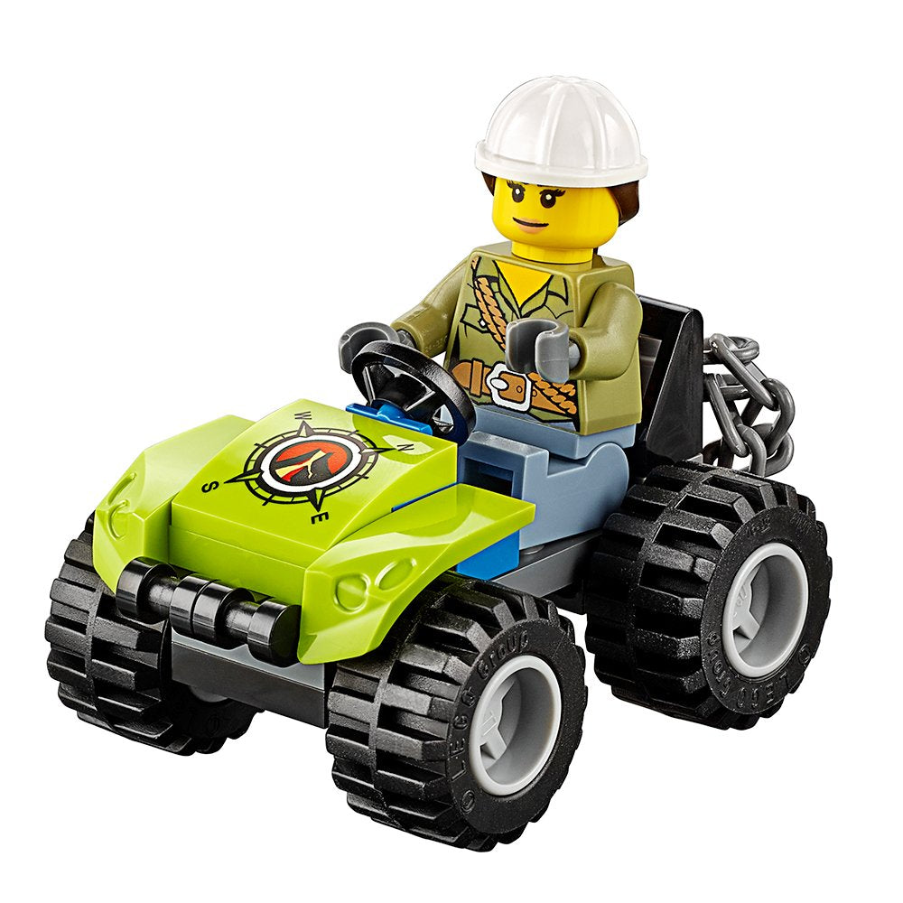 LEGO City Volcano Explorers 60122 Volcano Crawler Building Kit (324 Piece)