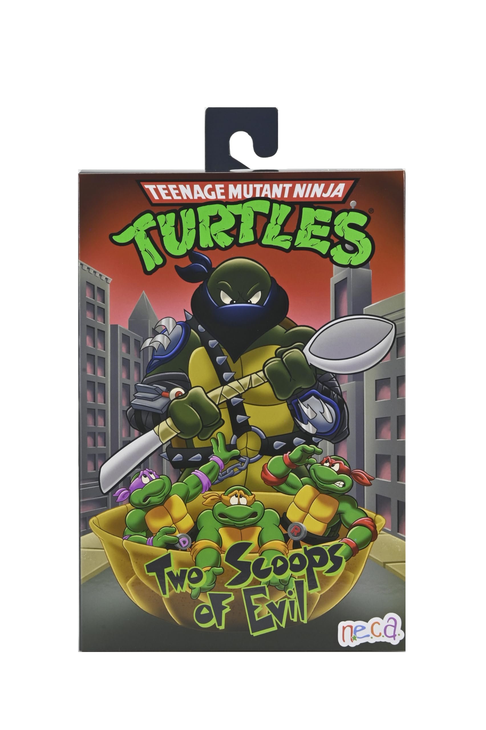 NECA Teenage Mutant Ninja Turtles Cartoon Ultimate Dark Leo 7" Scale Action Figure