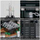 CAXIMSY Willis Tower Chicago Architecture Model Building Blocks Sets The Office Landmarks Skyline Set Toys Collection for Kids Adults 1241Pcs