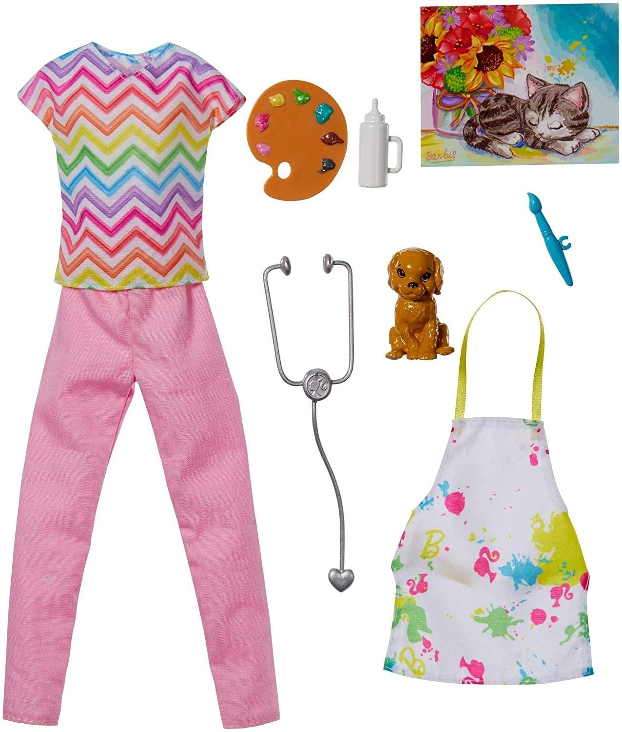 Barbie Surprise Careers with Doll and Accessories, Blonde