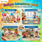 Bedwina Dinosaur Fossil Skeleton - (Pack of 24) 3.7 Inch Assorted Plastic Dino Figure Bones for Kids Science Dig Kit, Digging Sandbox Bins Play Toys