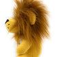 Plush Lion Stuffed Animal 6 Inch Positive Lion Hairy Lioncel Toy Let's Be Brave Gift Super Soft Plushes for Kids Boys and Girls