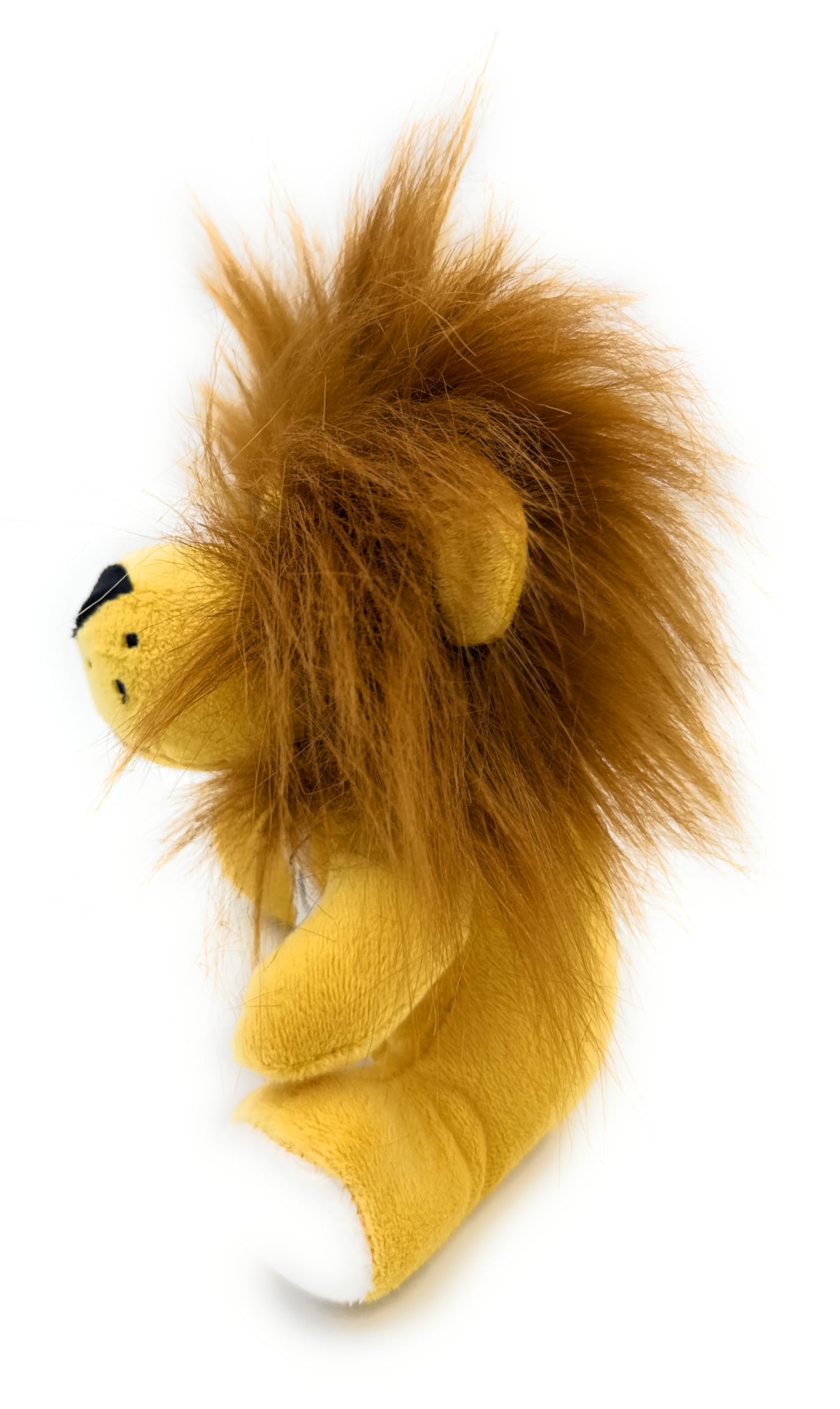 Plush Lion Stuffed Animal 6 Inch Positive Lion Hairy Lioncel Toy Let's Be Brave Gift Super Soft Plushes for Kids Boys and Girls