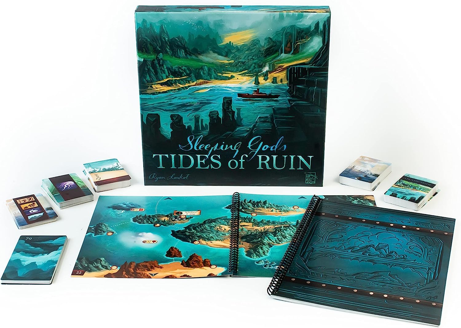 Sleeping Gods: Tide of Ruin by Red Raven Games, Strategy Board Game