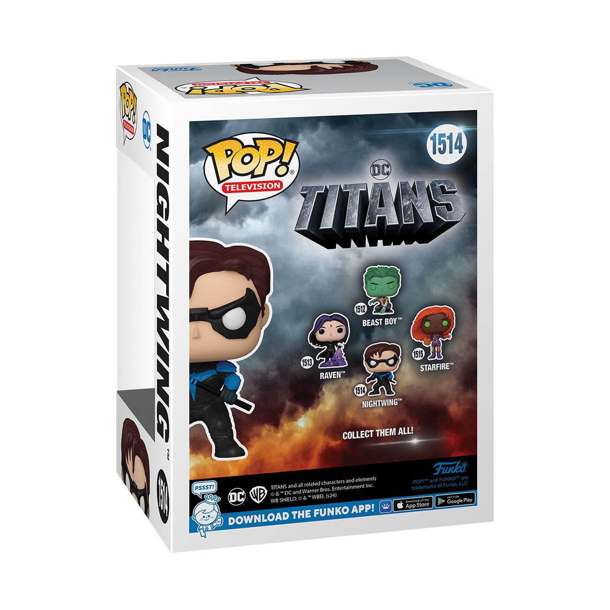 Funko POP! TV: Titans - Nightwing - DC Titans - Collectable Vinyl Figure - Gift Idea - Official Merchandise - for Kids & Adults - TV Fans - Model
