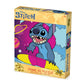 Prime 3D Stitch Surfing Puzzle - 200 Piece 3D Lenticular Jigsaw for Kids & Families, 24"x18" Fun Motion Activity, Official Disney Gift